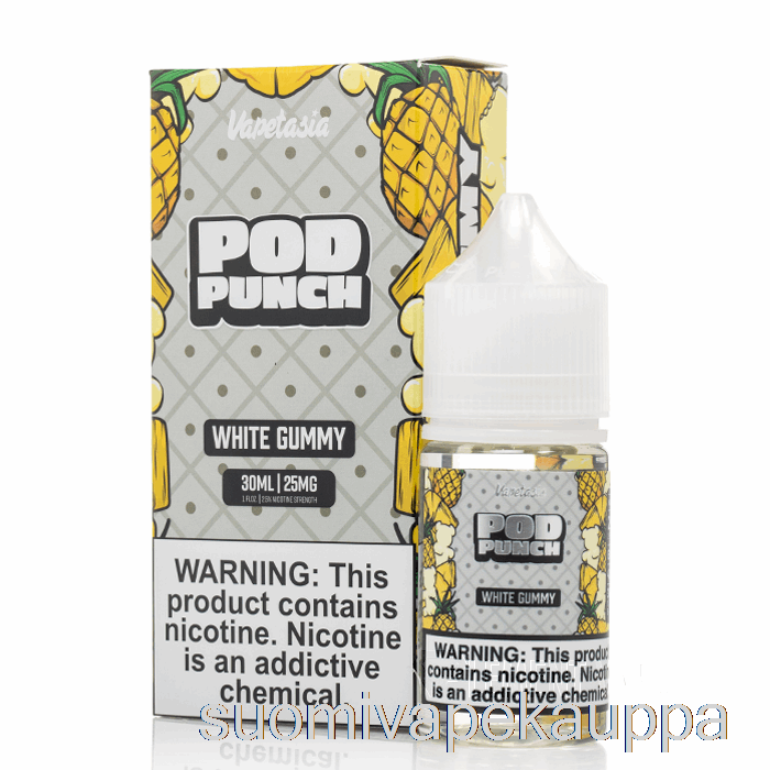 Vape Nesteet Valkoinen Kuminen - Vapetasia Pod Punssisuolat - 30ml 25mg